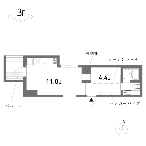 304間取り