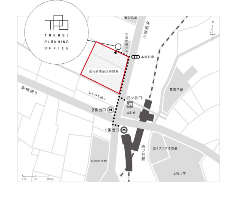 四ッ谷開発MAP