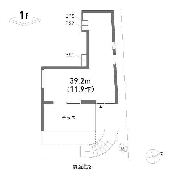 HP　店舗間取り