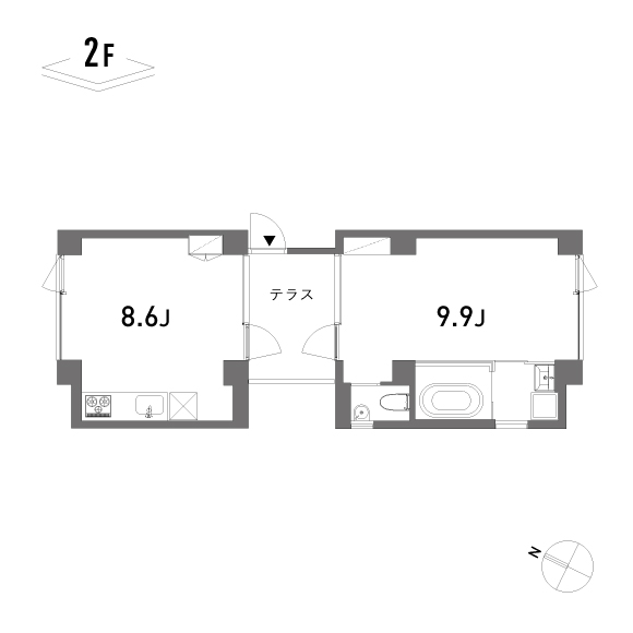 (仮称)ウエーラーエステート目黒154_303