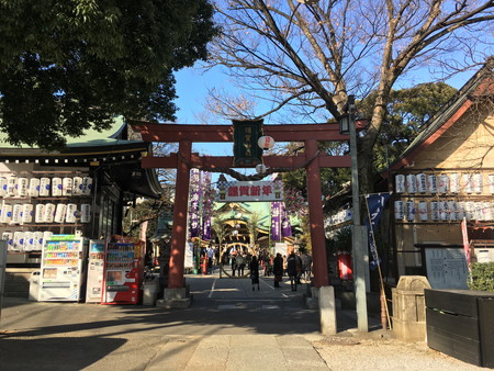 須賀神社参拝