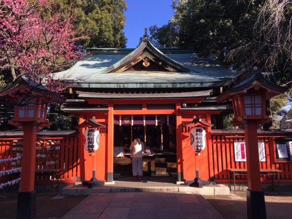 高円寺の街中に