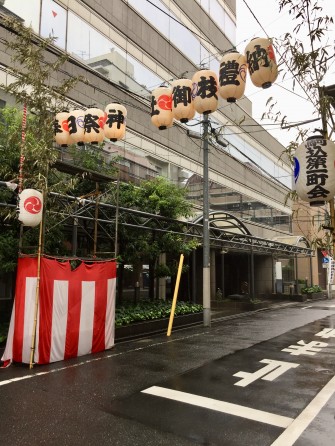 お祭りの季節