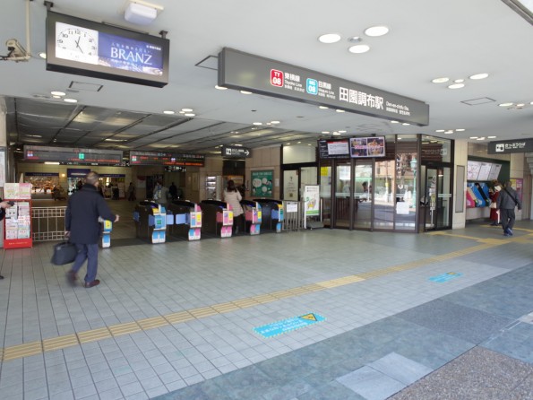 田園調布の落ち着いた街並み