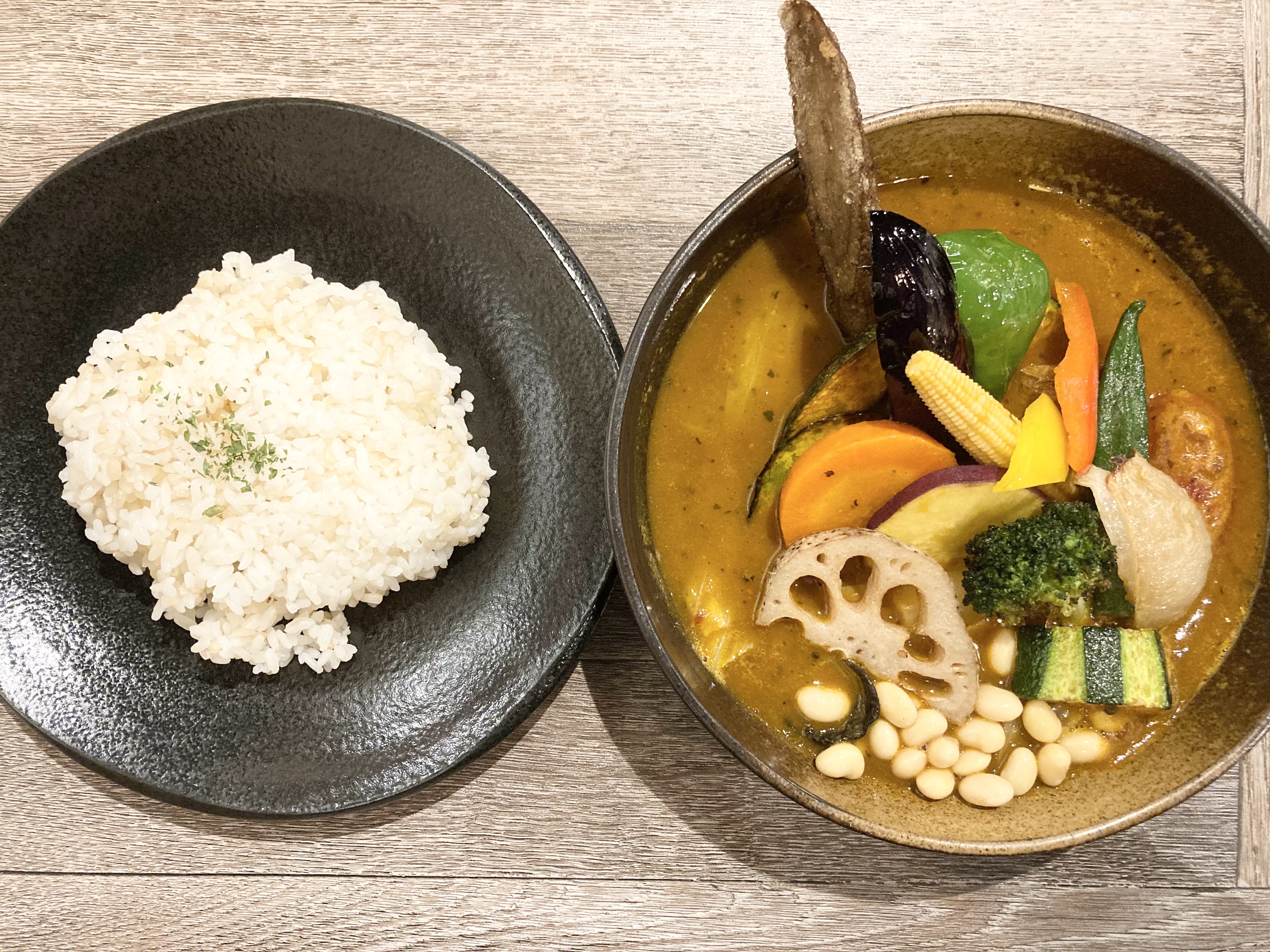 神楽坂でスープカレー