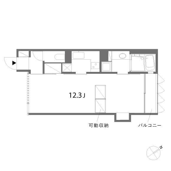 ウノキアパートメント_102