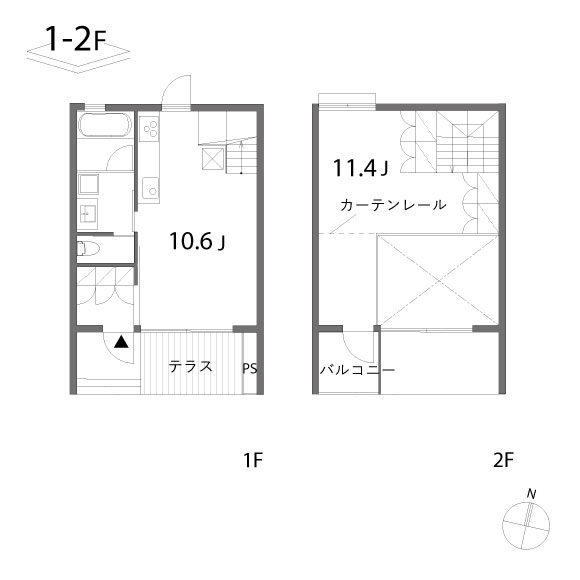 (新築)箱の長屋_B
