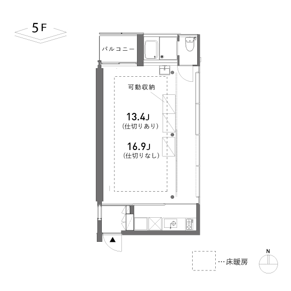 Vague 42.12(511)㎡の間取り図