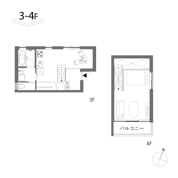 Ruelle 304の間取り