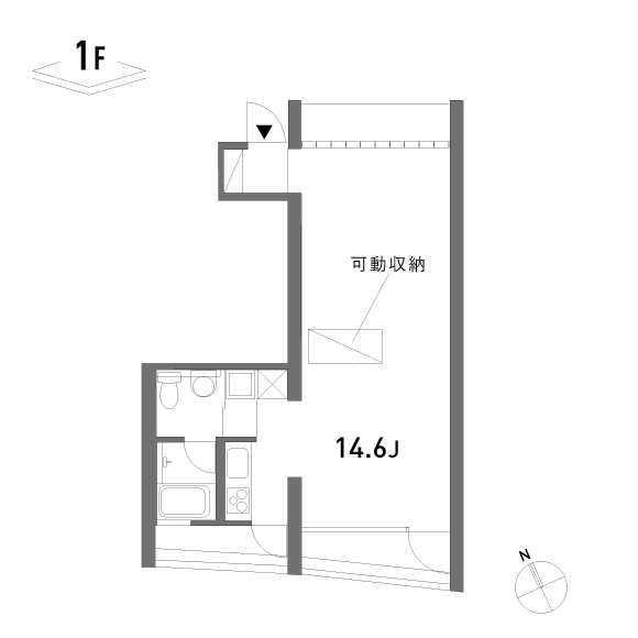 KAFKA HAUS 105 37.56㎡の間取り図