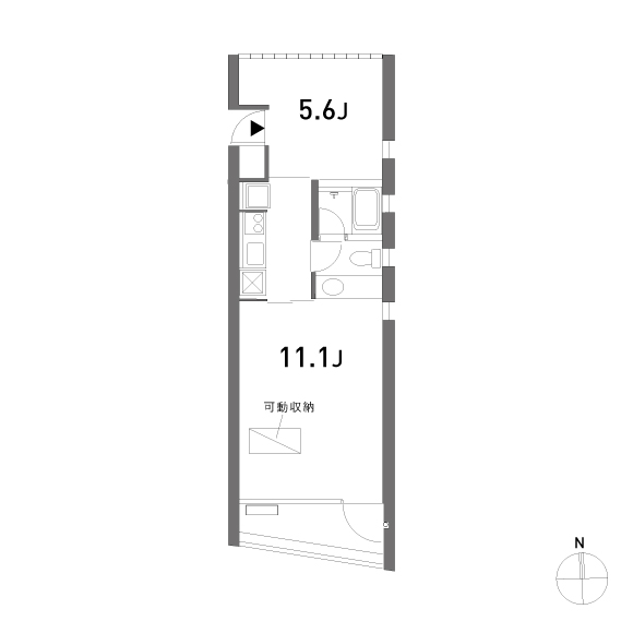 KAFKA HAUS 105の間取り
